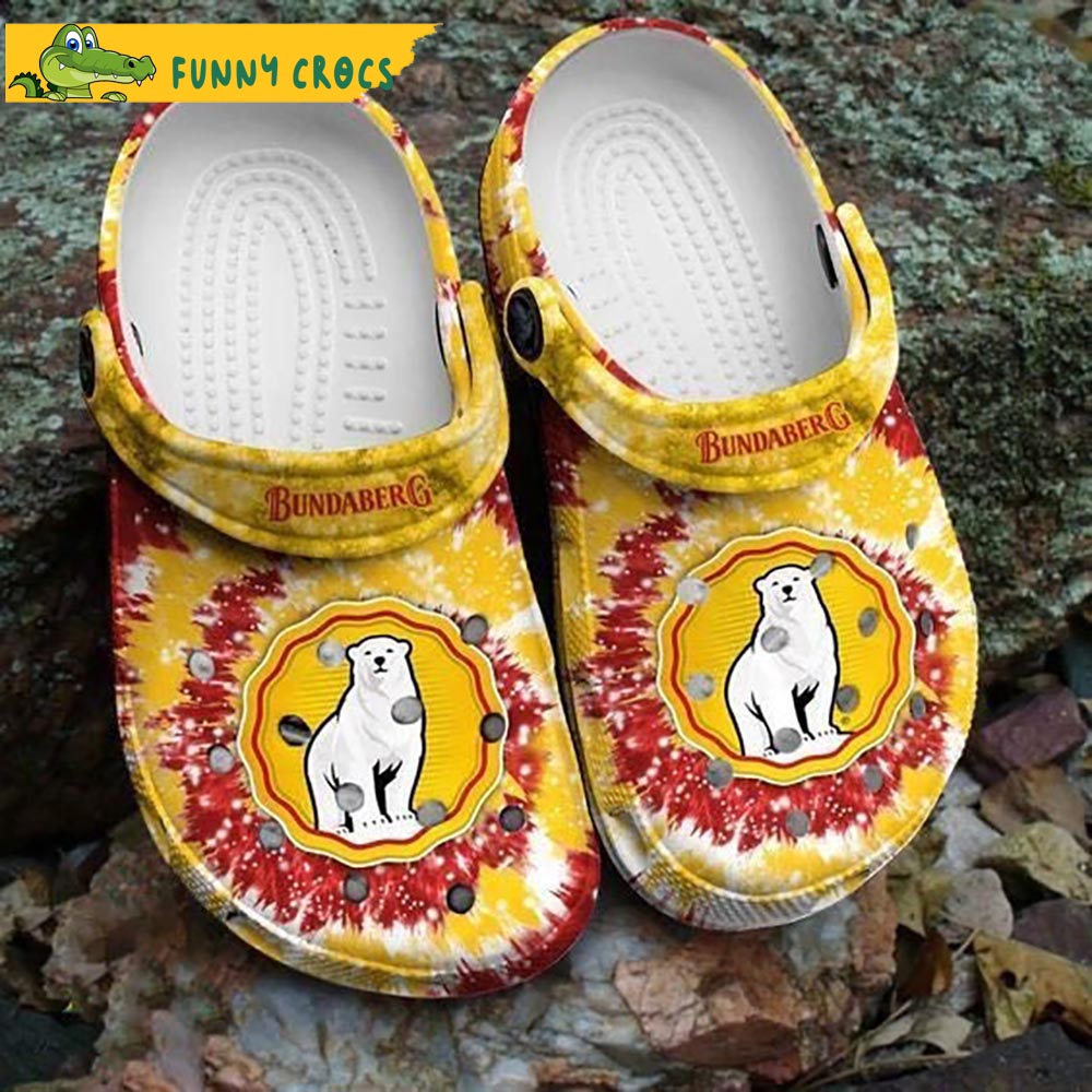 Tie Dye Graphic Bundaberg Rum Funny Crocs - Discover Comfort And Style ...