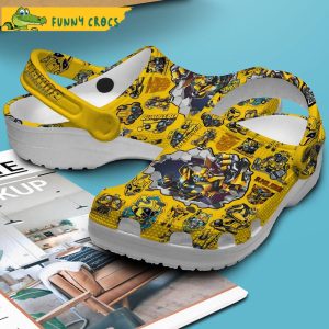 Transformers Bumblebee Movie Yellow Crocs Slippers 2