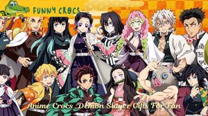 Anime Crocs :Demon Slayer Gifts For Fan