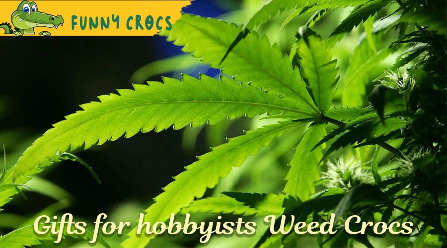 Gifts for hobbyists Weed Crocs