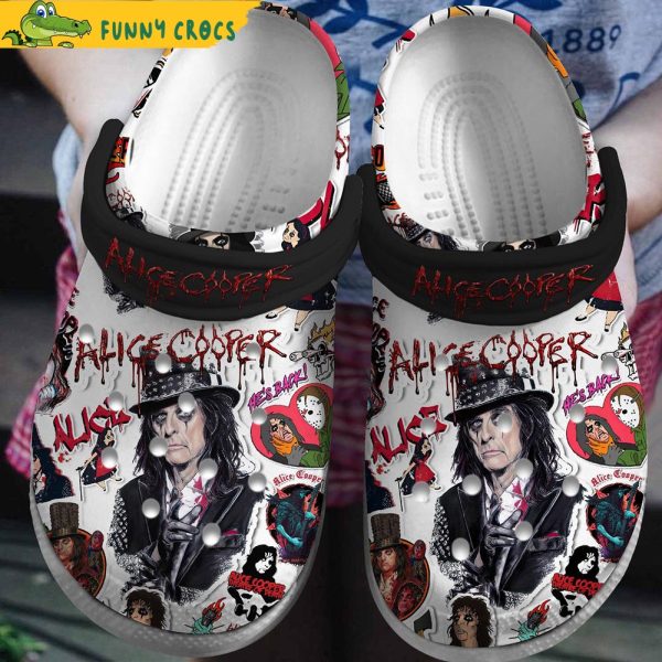 Alice Cooper Singer Music Crocs