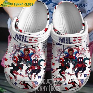 American Miles Spider Man Crocs