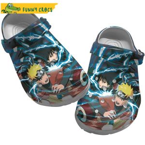 Anime Sasuke x Naruto Crocs Shoes