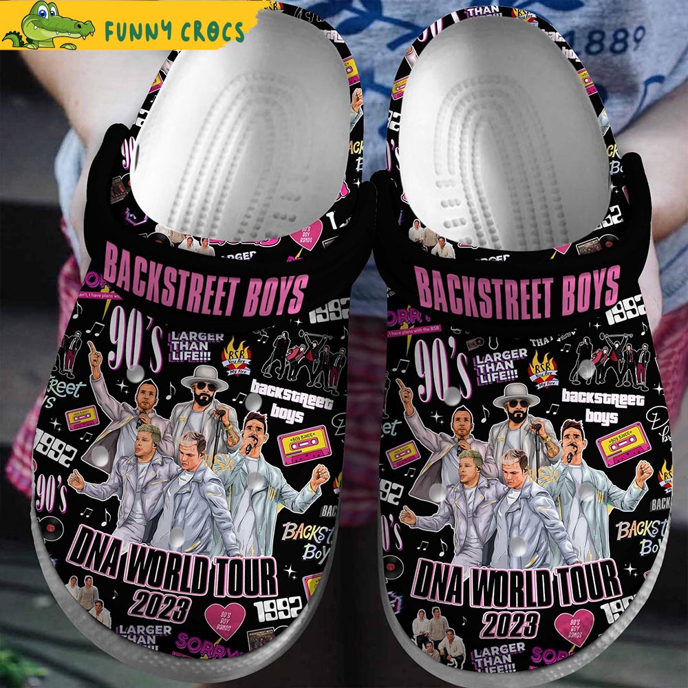 Backstreet Boys Dna Tour 2023 Music Crocs - Discover Comfort And Style ...