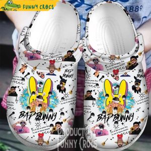 Bad Bunny Crocs Shoes