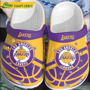 Basketball Club Los Angeles Lakers Crocs Shoes