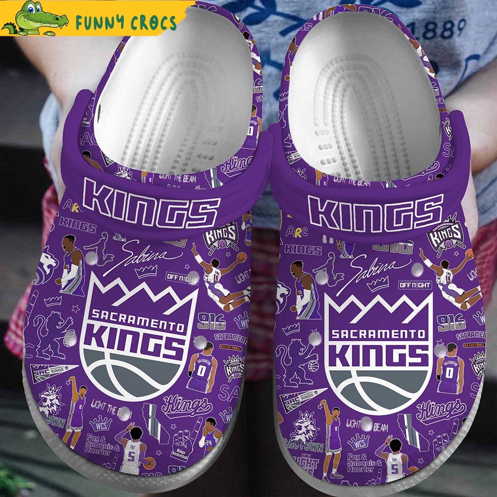 Basketball NBA Crocs Sacramento Kings Shoes