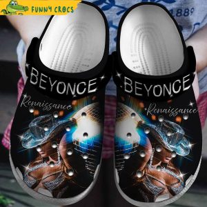 Beyonce Renaissance Music Crocs Slippers