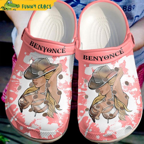Beyonce Pink Crocs