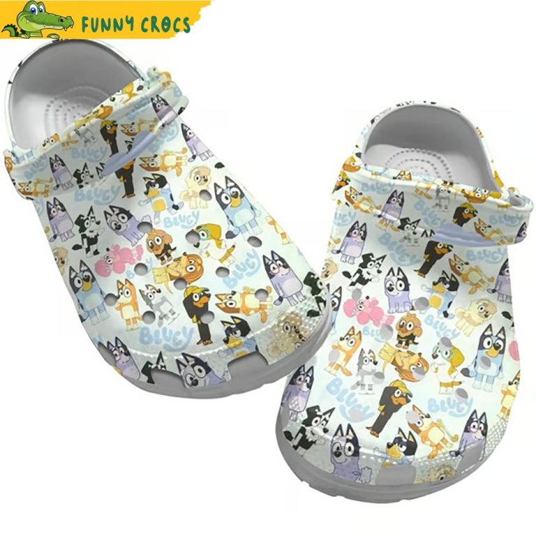 Bluey Crocs - Discover Comfort And Style Clog Shoes With Funny Crocs