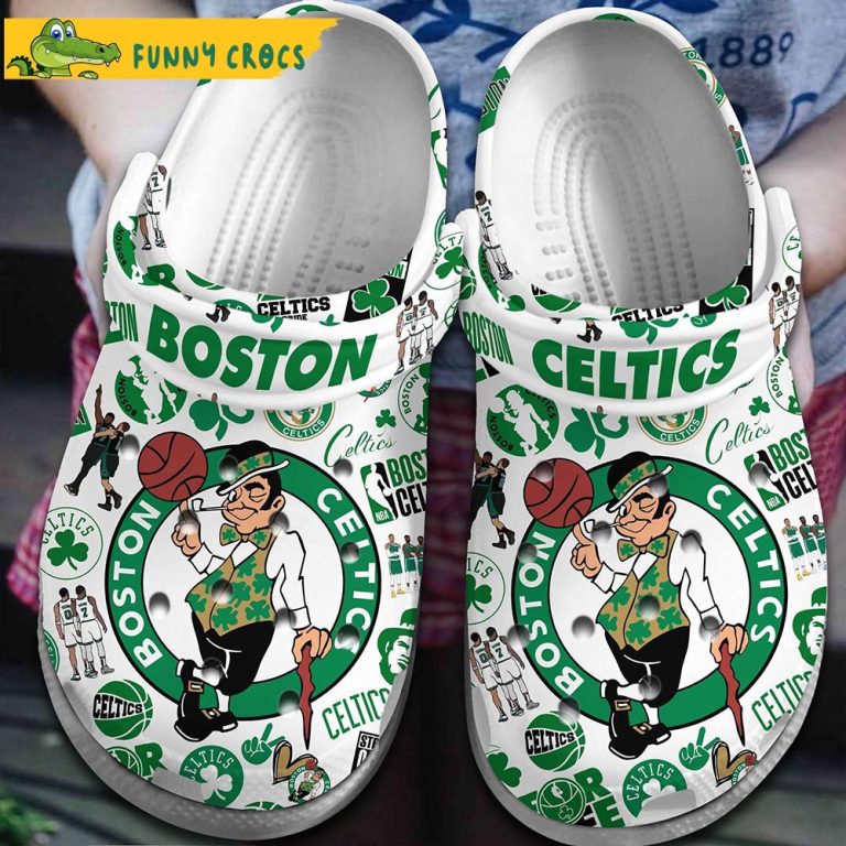 Personalized Basketball Boston Celtics Spirit Sunflower Crocs - Step ...