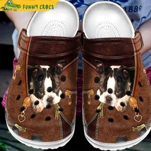 Boston Terrier Puppy Crocs