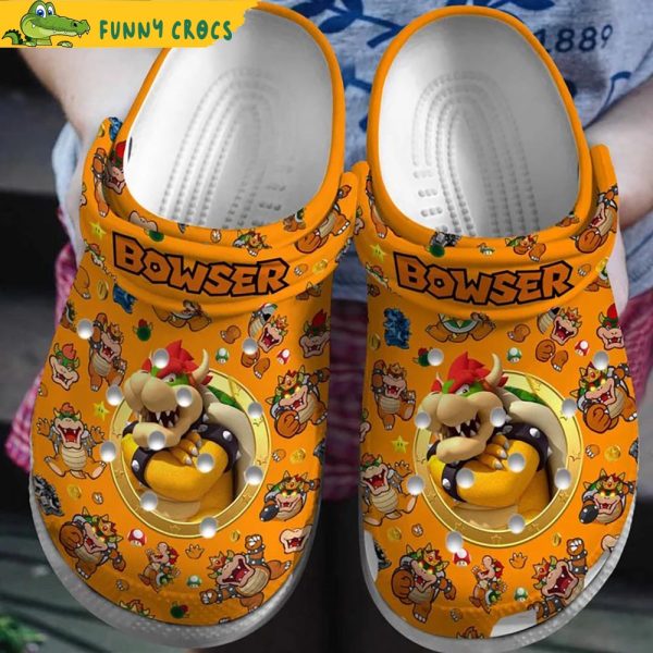BowSer Super Mario Crocs Clog Shoes