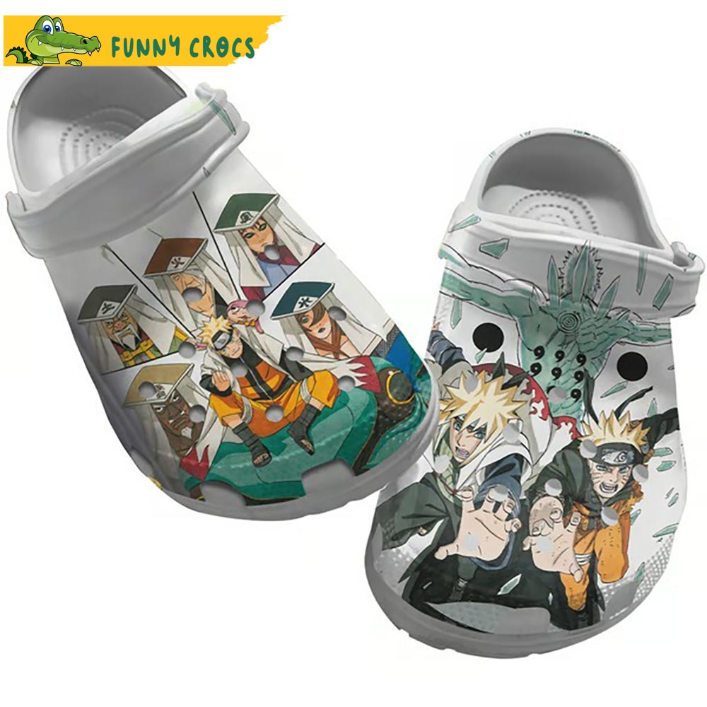 Characters Anime Naruto Crocs Shoes