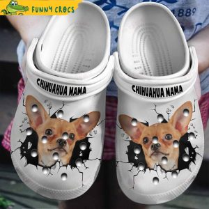 Chihuahua Mama Dog Crocs