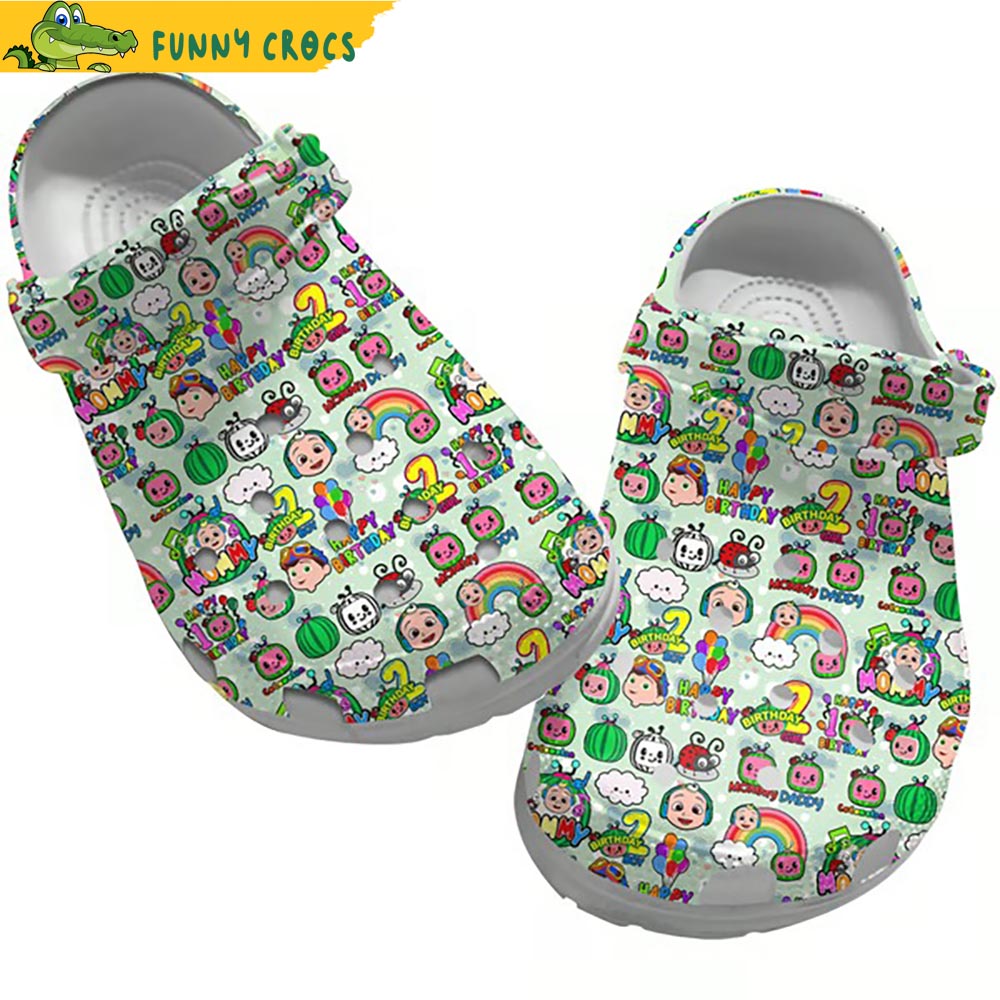 Cocomelon Characters Crocs Clog Shoes - Step into style with Funny Crocs