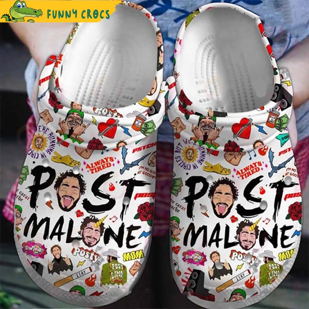 Gear Up In Post Malone Crocs, A Must-Have For Fans - Discover Comfort ...