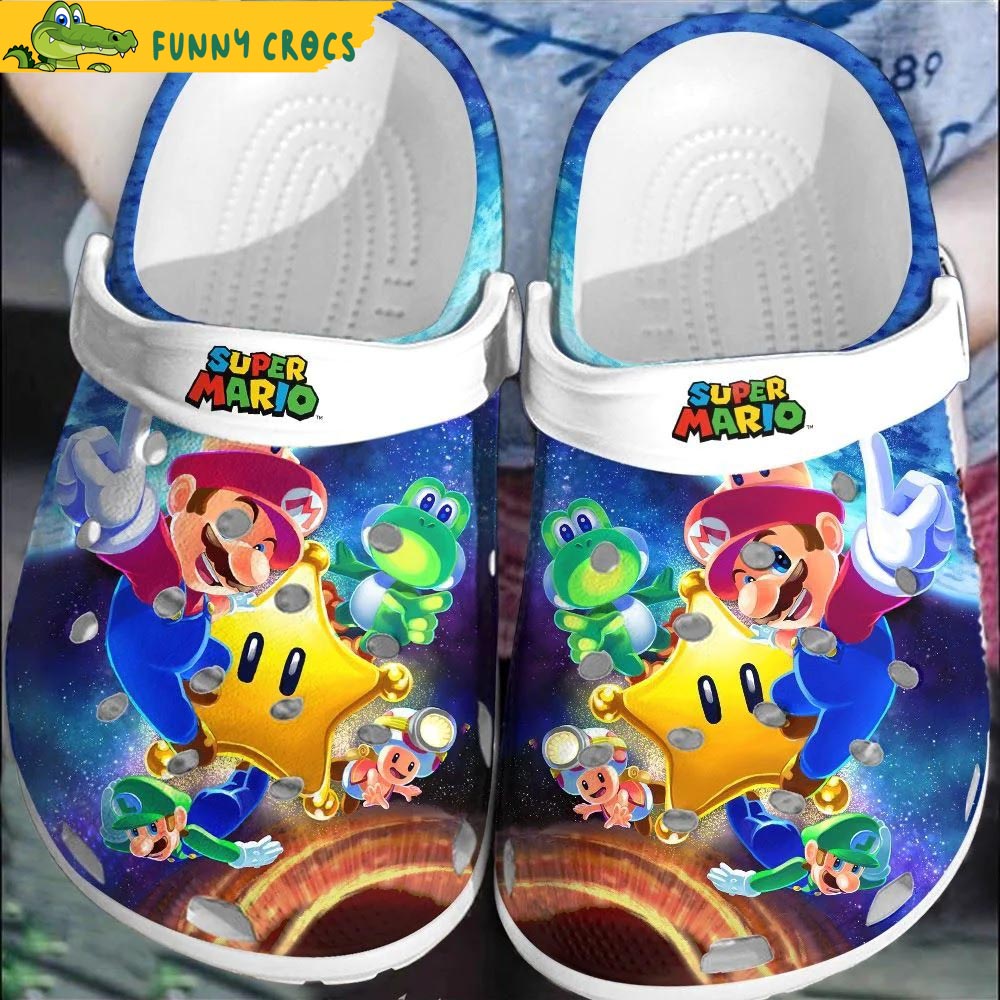 Crocs Super Mario - Discover Comfort And Style Clog Shoes With Funny Crocs