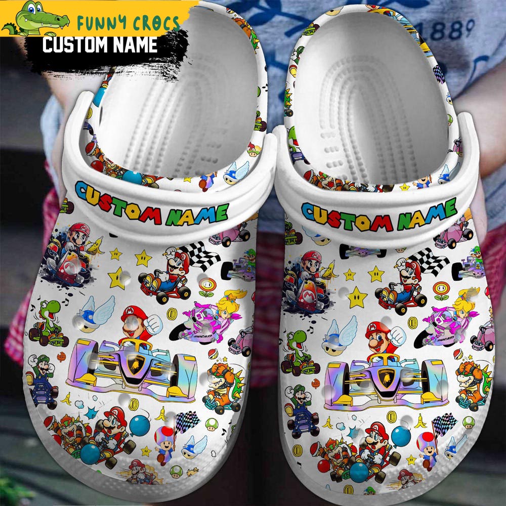Custom Name Crocs Mario - Discover Comfort And Style Clog Shoes With ...