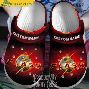 Custom Name Flash Crocs