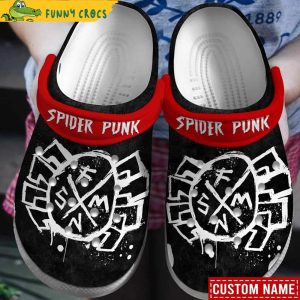 Custom Spider Punk,Spiderman Crocs, Spdierman Gifts