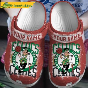 Customized Boston Celtics NBA Sport Crocs
