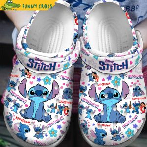Disney Lilo & Stitch Funny Crocs Clog Shoes