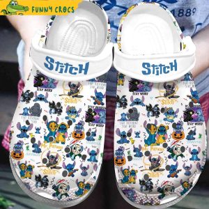 Disney Stitch Funny Crocs Clogs