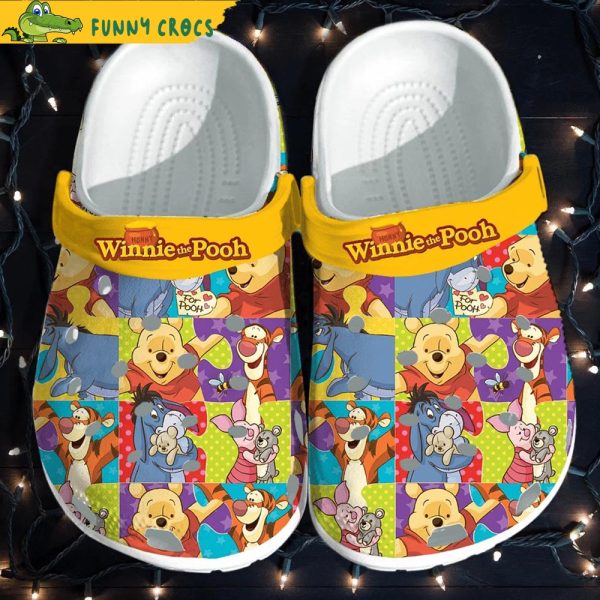 Disney Winnie The Pooh Characters Crocs Slippers