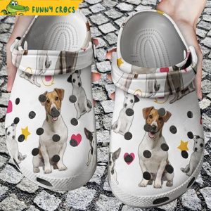 Dog Love Jack Russell Terrier Crocs Clog Shoes