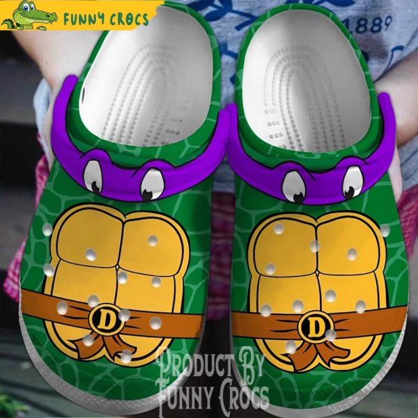 Donatello Teenage Mutant Ninja Turtles Crocs Shoes