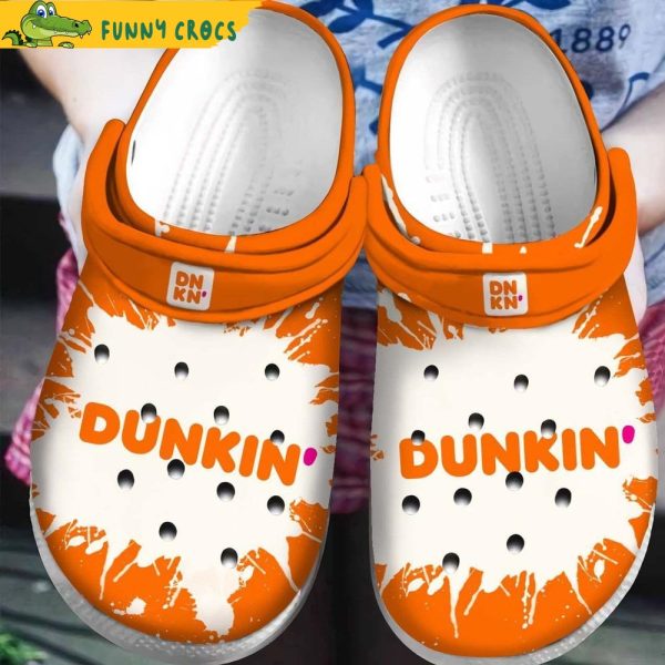 Dunkin Donut Gift For Lover Funny Crocs
