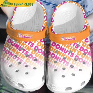 Dunkin Donuts Logo Funny Crocs
