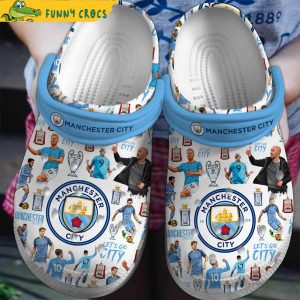 Footwearmerch Manchester City Football Soccer Sport Premium Crocs Crocband Clogs Shoes Comfortable For Men Women and Kids Footwearmerch 1 10 11zon