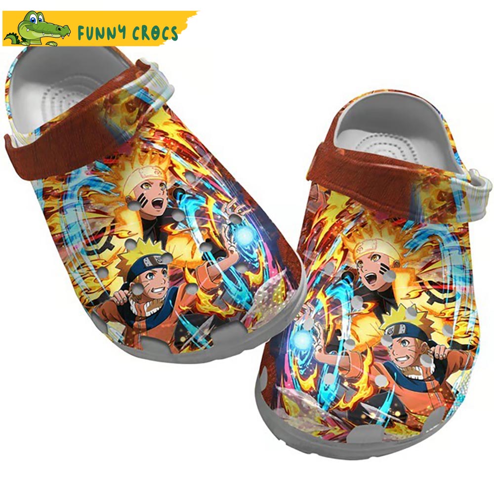 Funny Anime Naruto Crocs Shoes