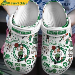 Funny Boston Celtics Crocs Shoes