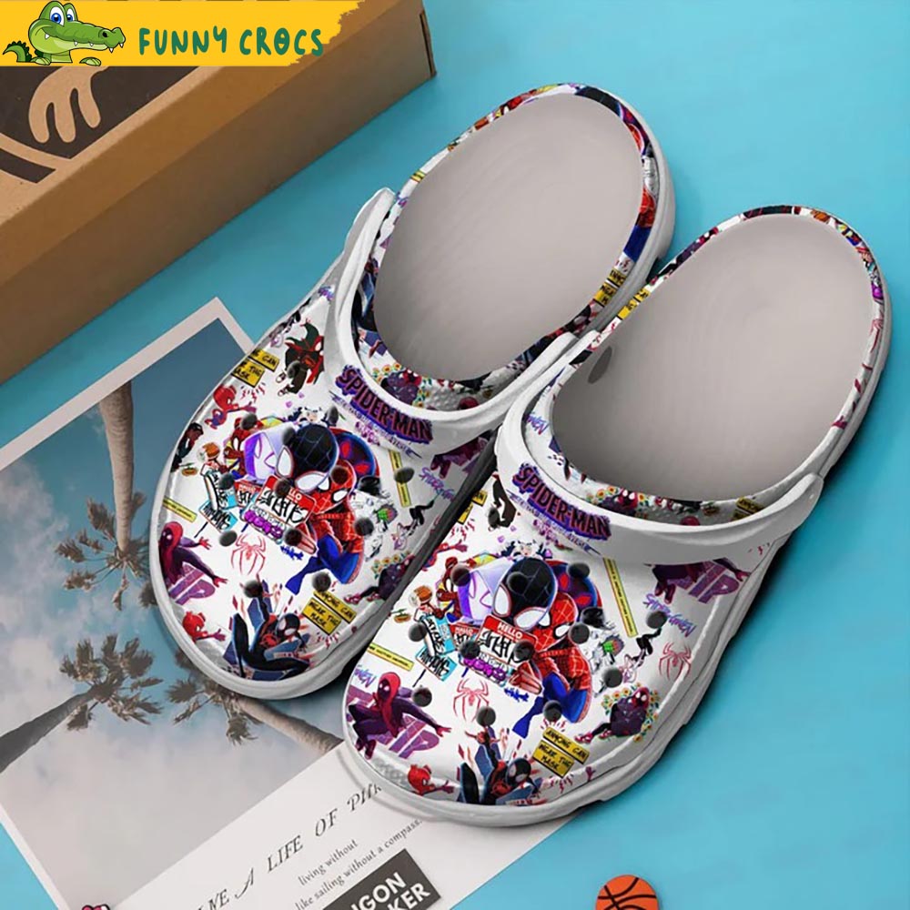 Funny Characters Spiderman Crocs - Discover Comfort And Style Clog ...