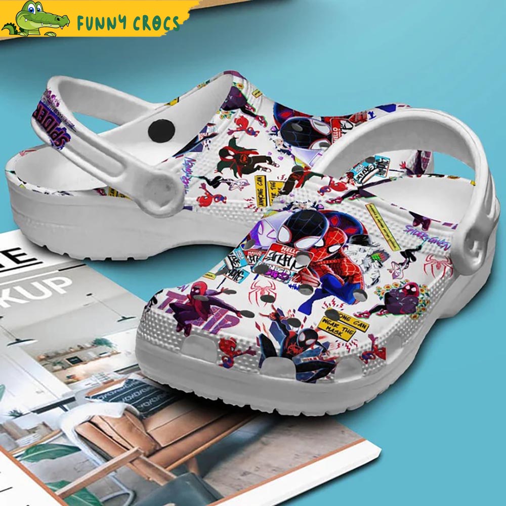 Funny Characters Spiderman Crocs - Discover Comfort And Style Clog ...