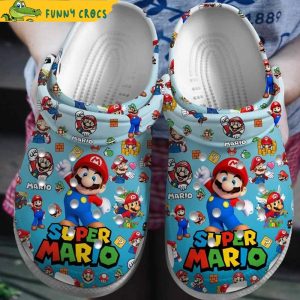 Gamer Super Mario Gifts Crocs