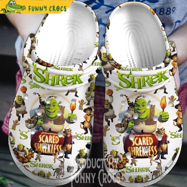 Halloween Shrek Crocs