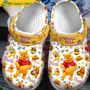 Honey Winnie The Pooh Crocs Clog Shoes