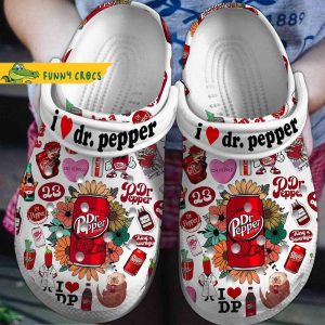 I Love Dr Pepper Crocs Clog Shoes