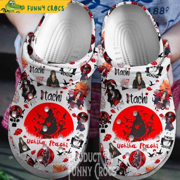 Uchiha Itachi Naruto Pattern Crocs