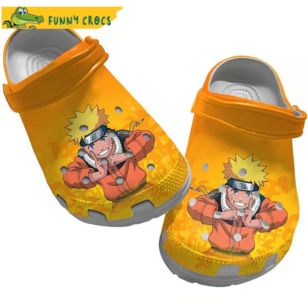 Japanese Anime Naruto Crocs Shoes