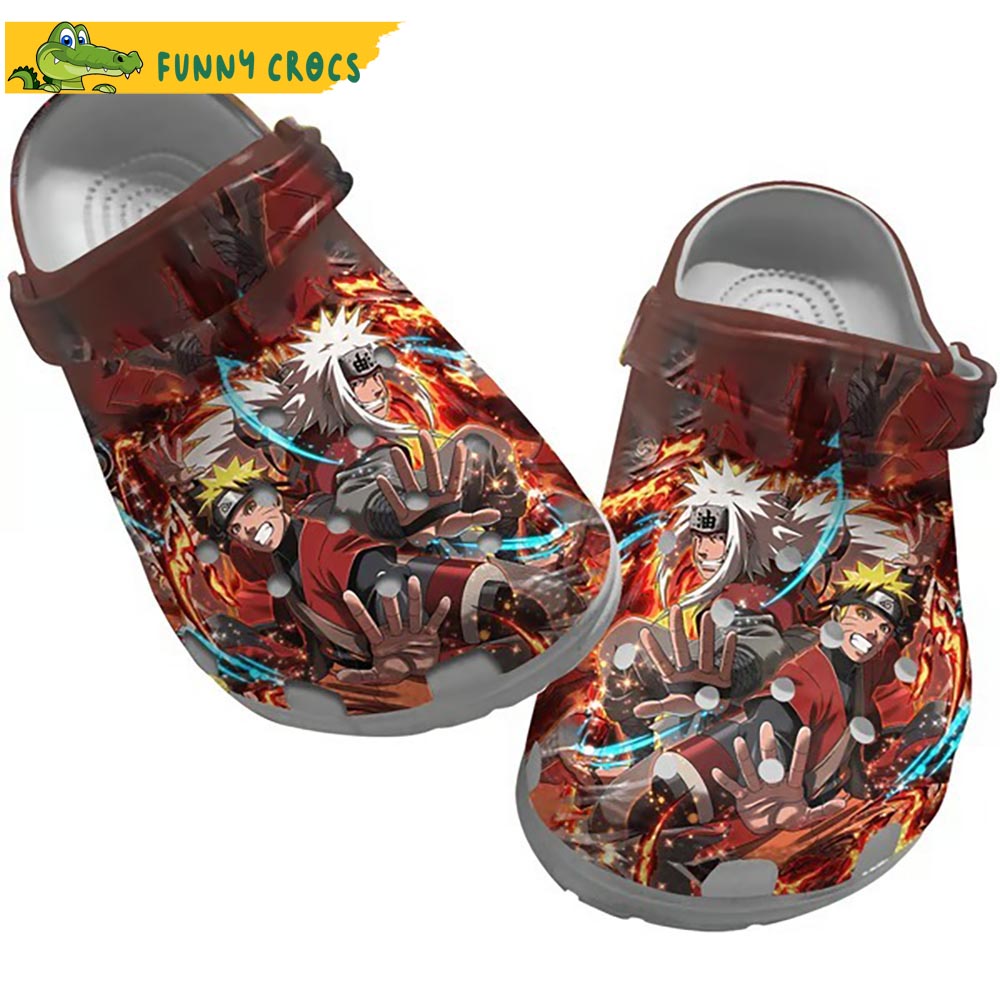 Jiraiya Naruto Crocs Shoes
