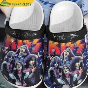 Kiss Band For Men And Women Music Crocs