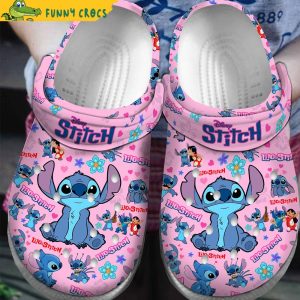 Lilo & Stitch Disney Pink Crocs