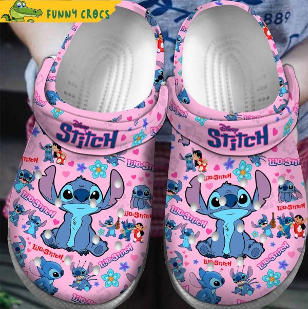 Lilo & Stitch Disney Pink Crocs