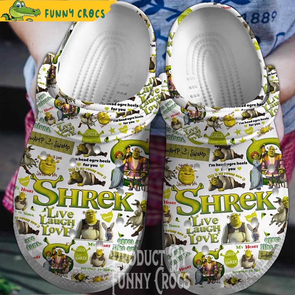 Shrek Is Life Christmas Clogs Crocs - Growkoc