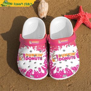 Logo Dunkin Donuts Crocs Slippers